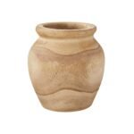 Natural Wood Vase